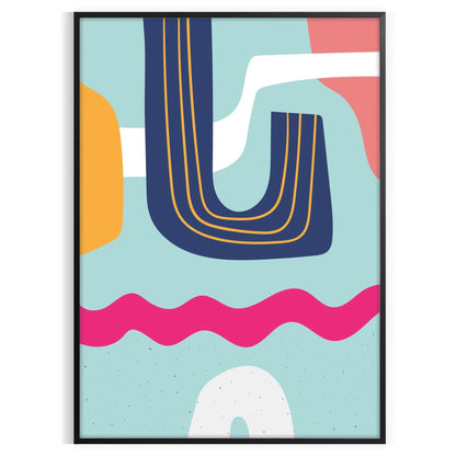 space stunning Boho Art Poster unique bohemian abstract design 19 gift wall collection unframed formats artwork chic artistic touch setting