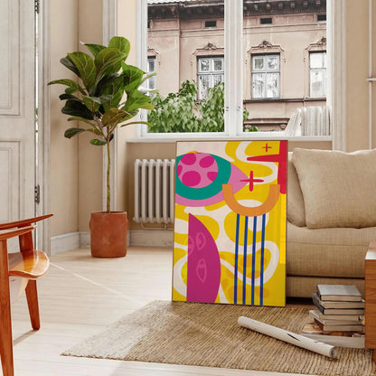 space Boho Art Wall​ vibrant abstract designs chic captivating wall print perfect gift lovers unique decor unframed options style