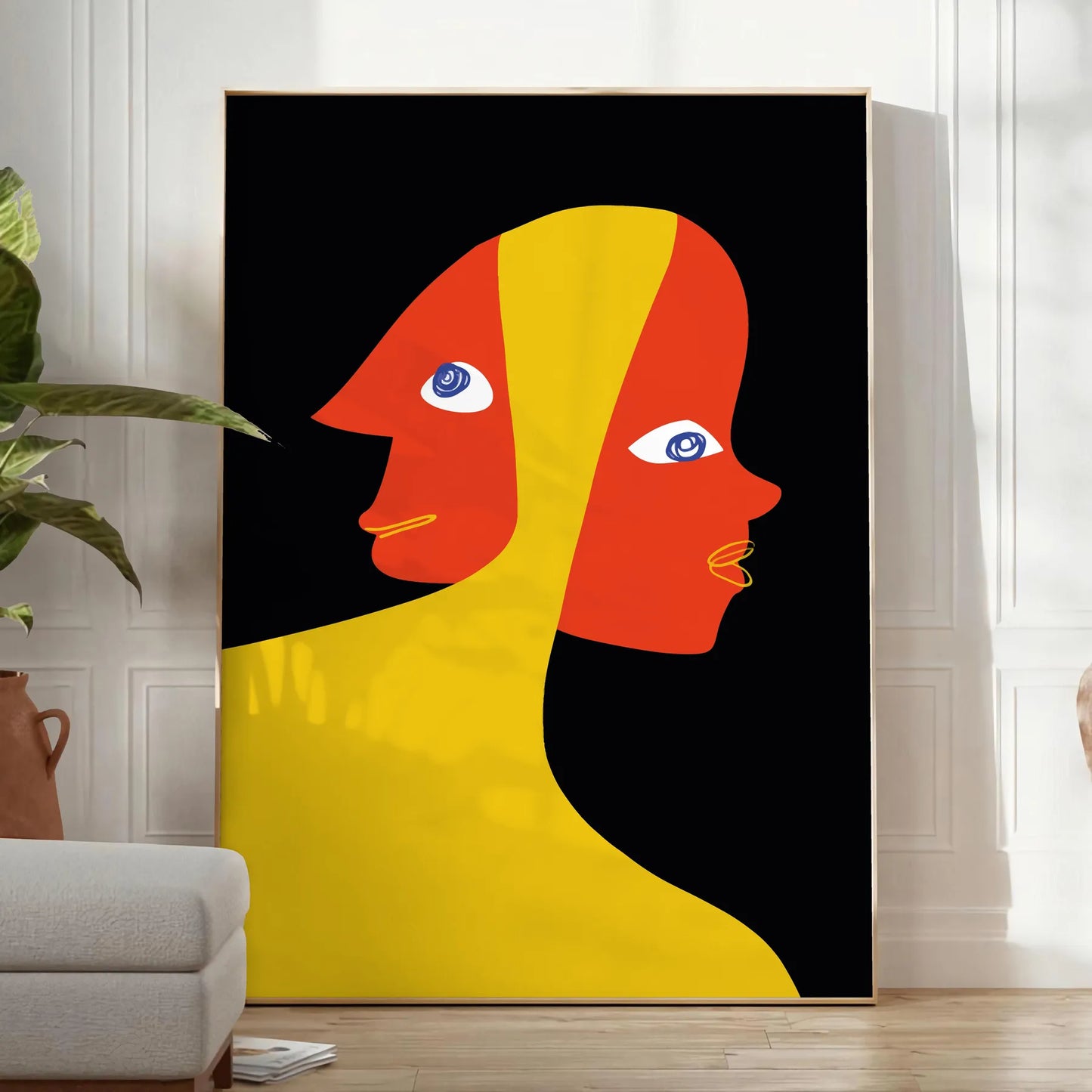 space Boho Art Wall Poster bohemian abstract print vibrant elegance room perfect free spirited decor unique gift artwork available unframed options style