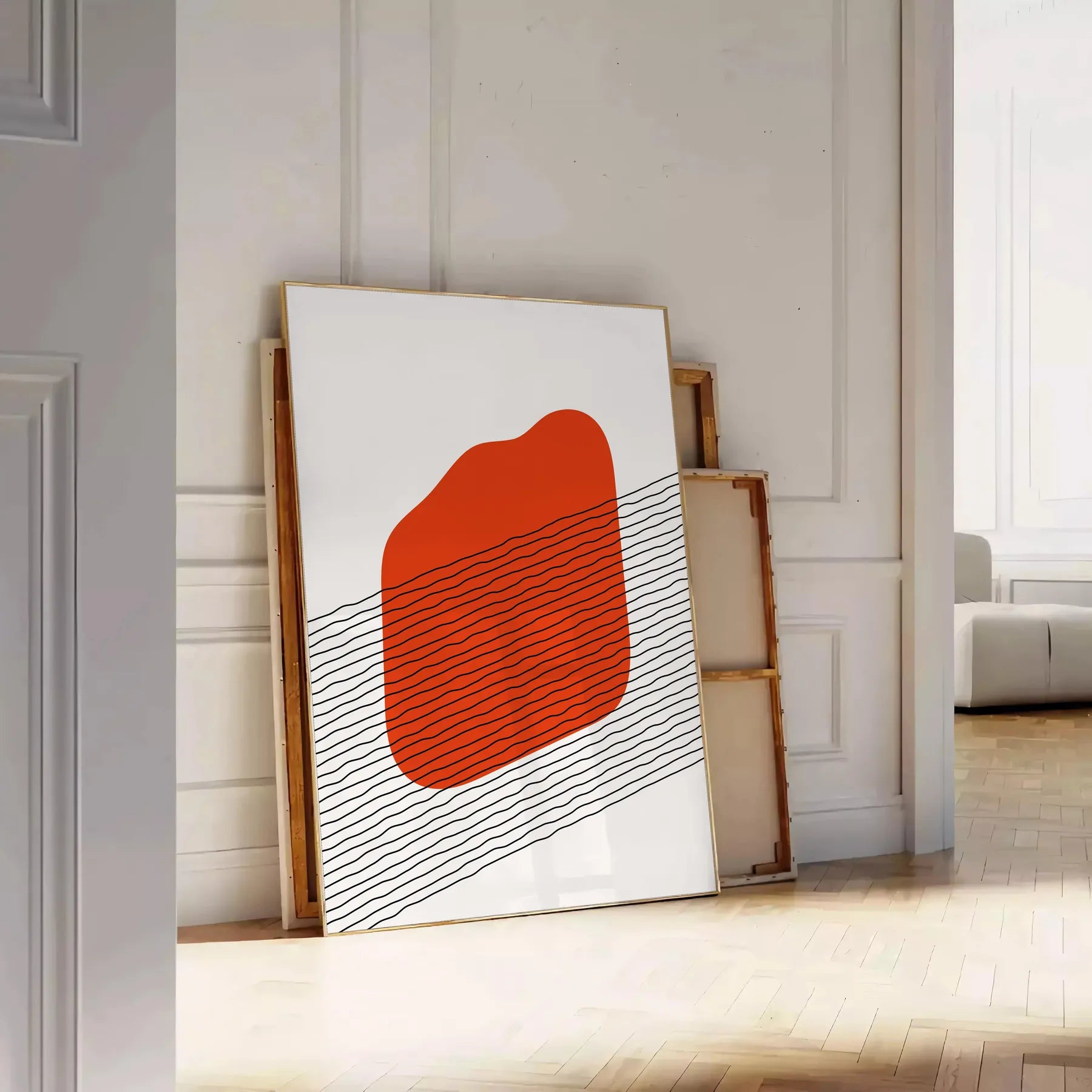 space boho abstract poster stunning print decor wall art thoughtful gift artwork home ambiance sizes A4 cm A0